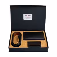 ست هدیه چرم طبیعی آروین چرم کد AR-902-F