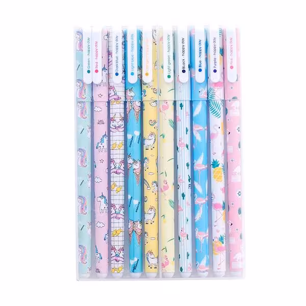 روان نویس مدل هپی دی طرح یونیکورن کد 06547 مجموعه 10 عددی