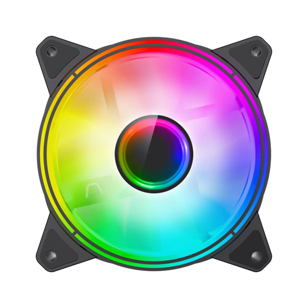 فن کیس گیم مکس GAMEMAX FN 12Rainbow Q Infinity
