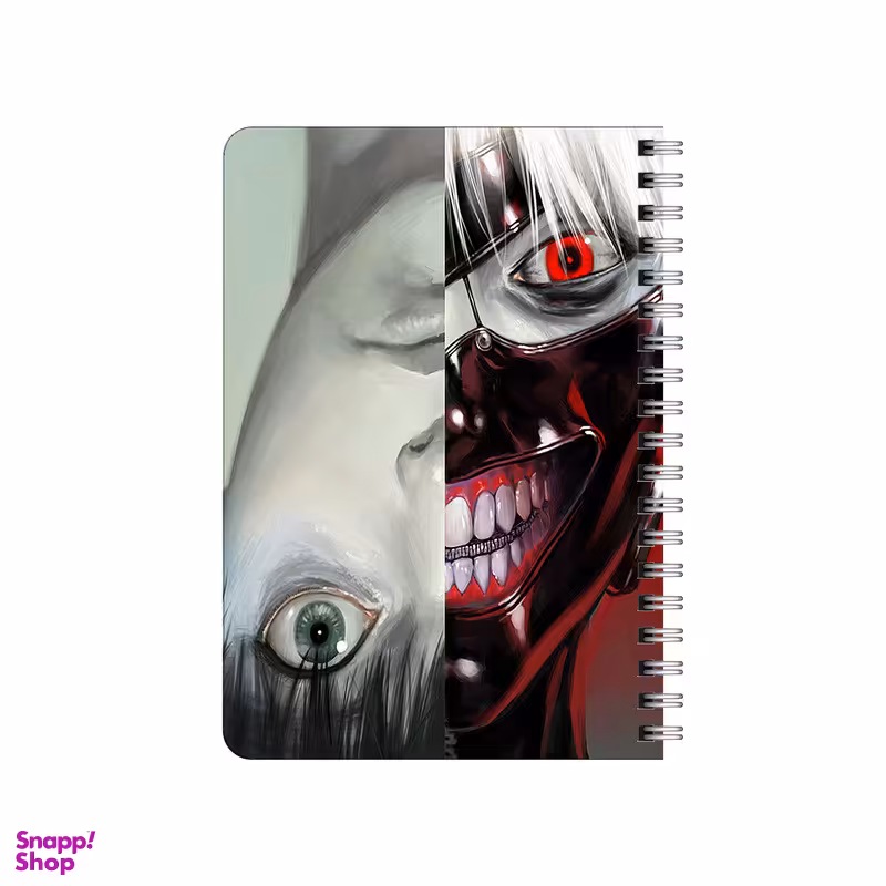 دفترچه یادداشت 80 برگ بامبیلیپ مدل چوبی طرح انیمه توکیوغول کد 0008529