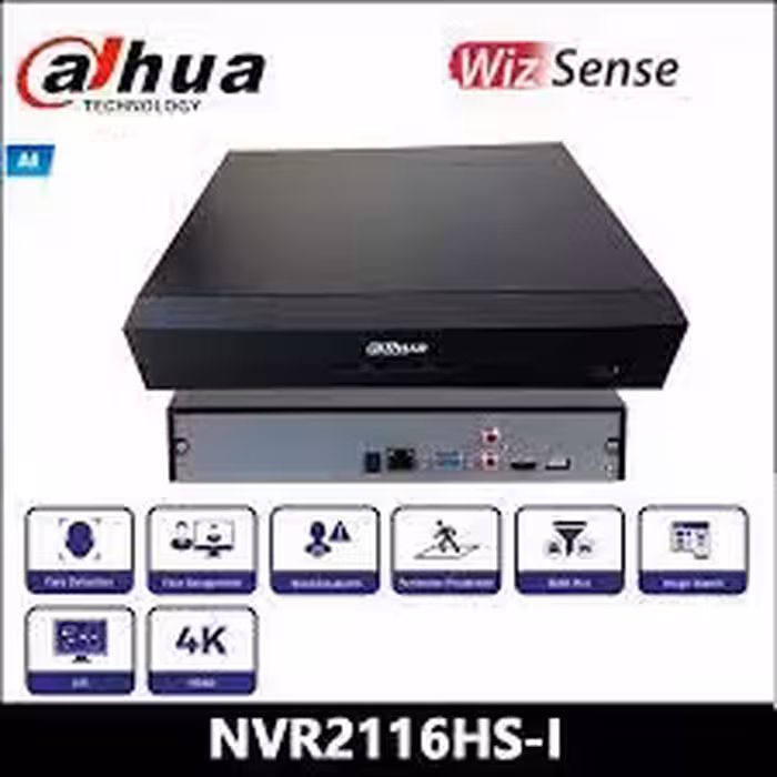 ضبط کننده ویدیویی داهوا مدل NVR2116HS-I