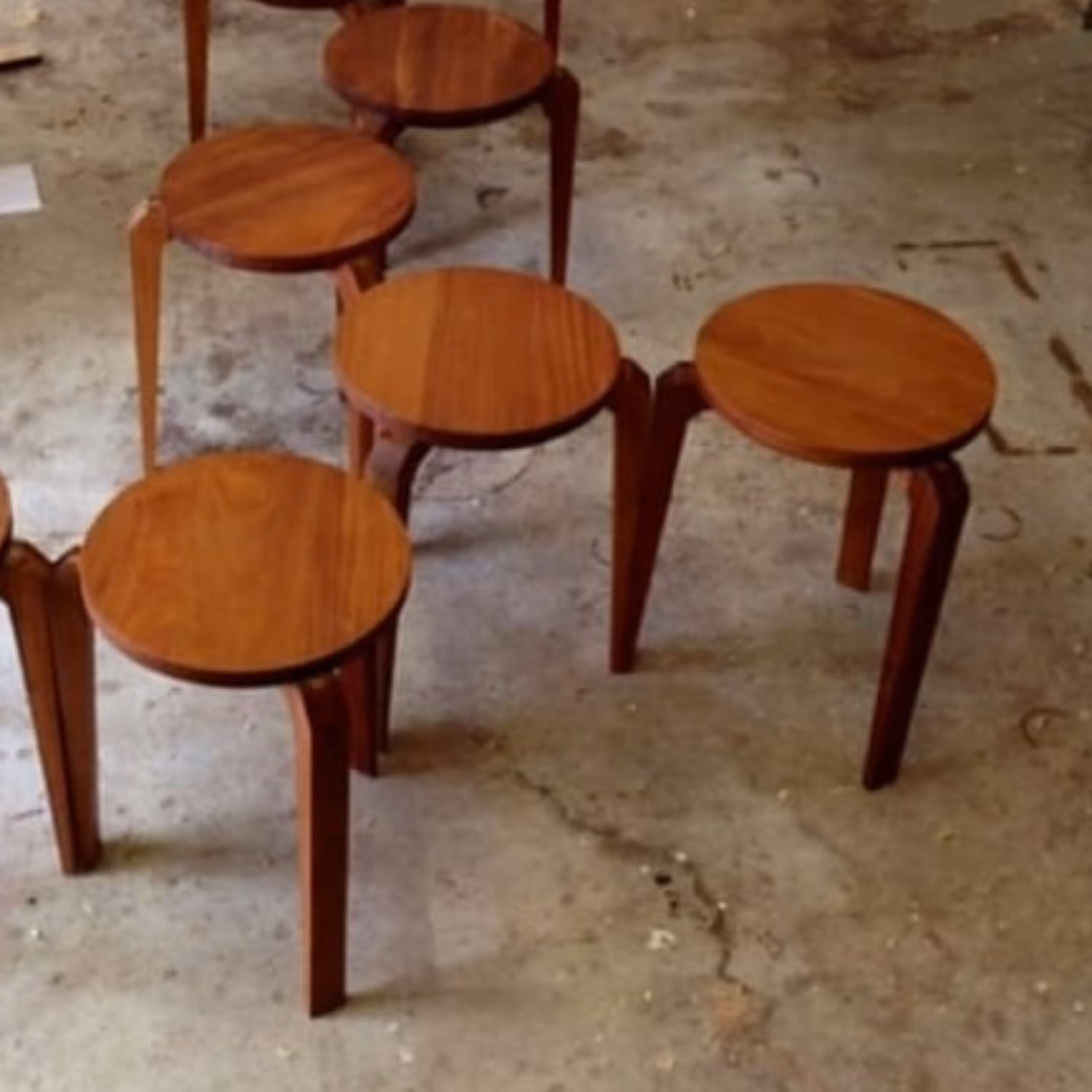 میز عسلی  چوبی                 