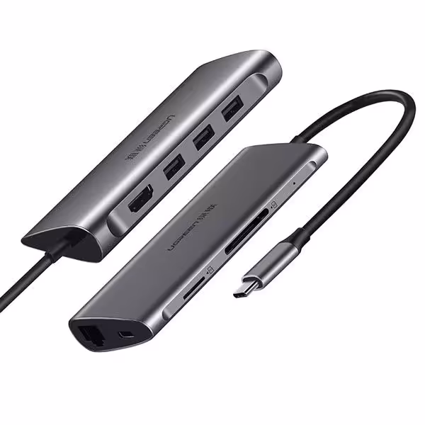 هاب 8 پورت USB-C یوگرین مدل CM121 کد 50538