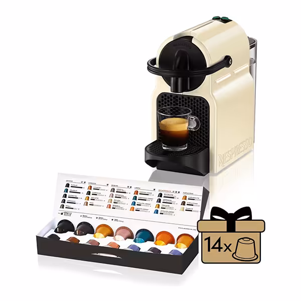 اسپرسو ساز نسپرسو اینیسیا دلونگی کرم وانیلی مدل Inissia EN80.CW