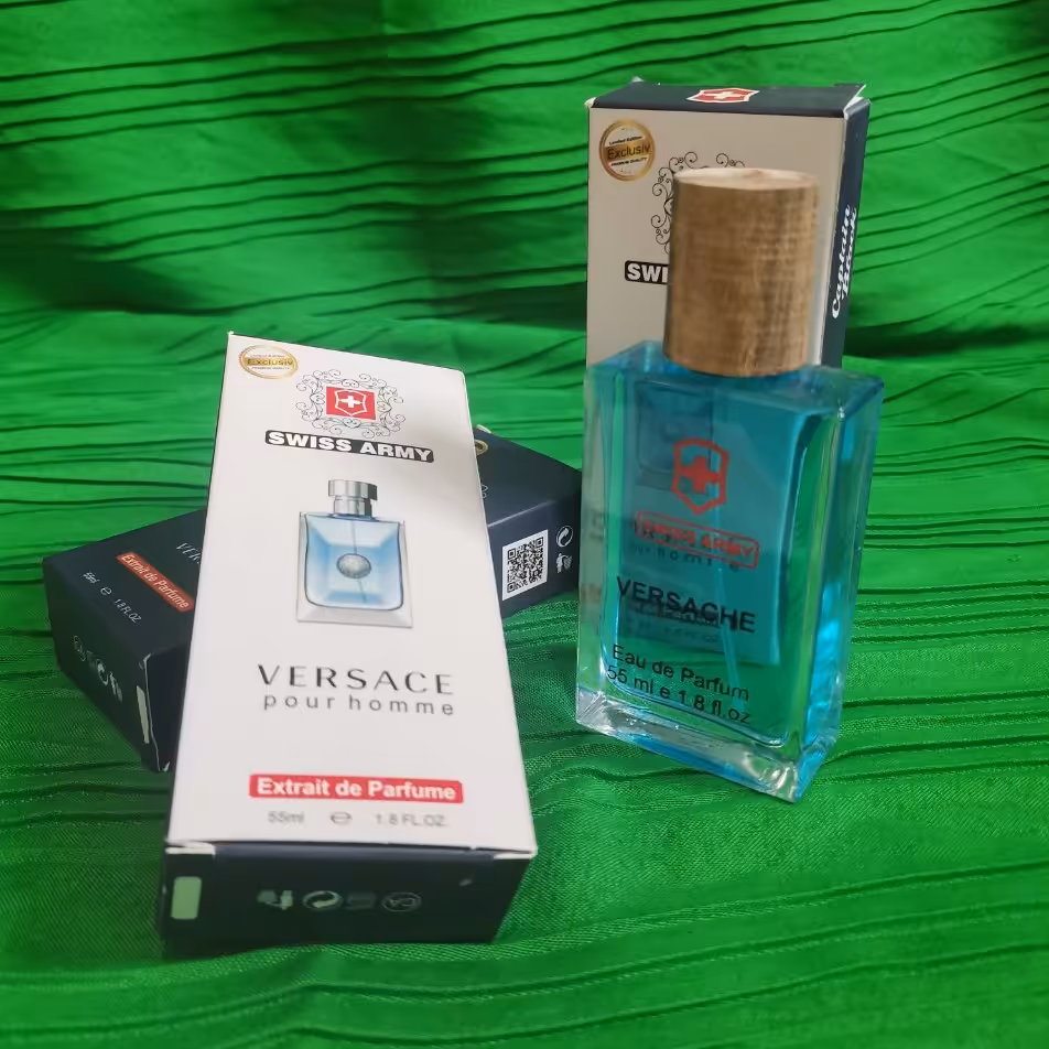ادکلن عطرجیبیVERSACE POUR hommeسوئیس آرمی مردانه55میل