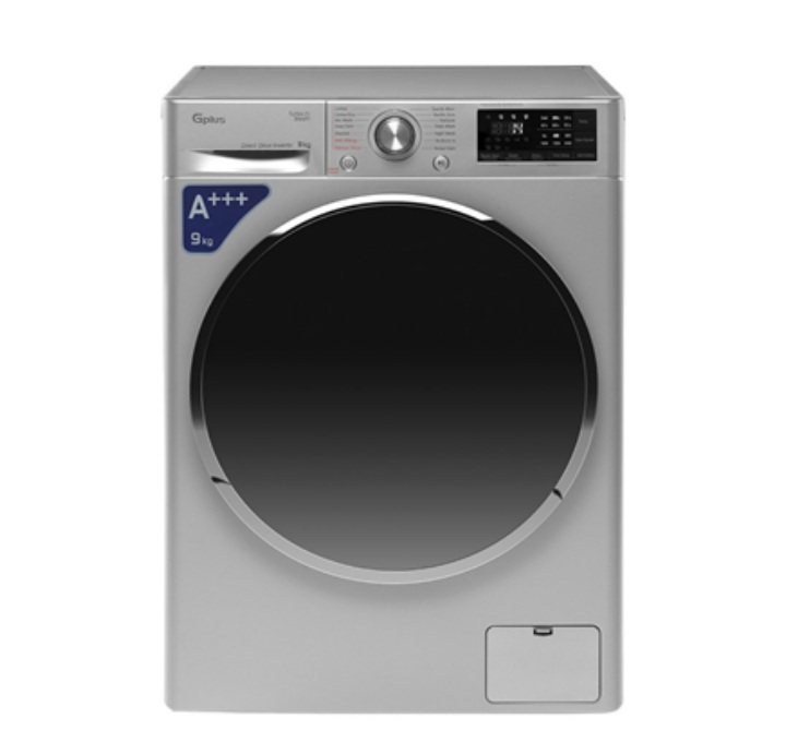 ماشین لباسشویی جی پلاس مدل L990SS ظرفیت 9 کیلوگرم