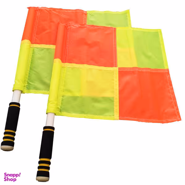 پرچم کمک داوری فوتبال مدل 1558 بسته 2 عددی