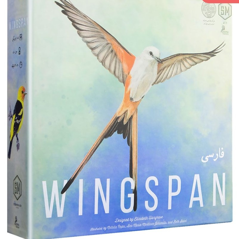 بازی فکری وینگسپن wingspan