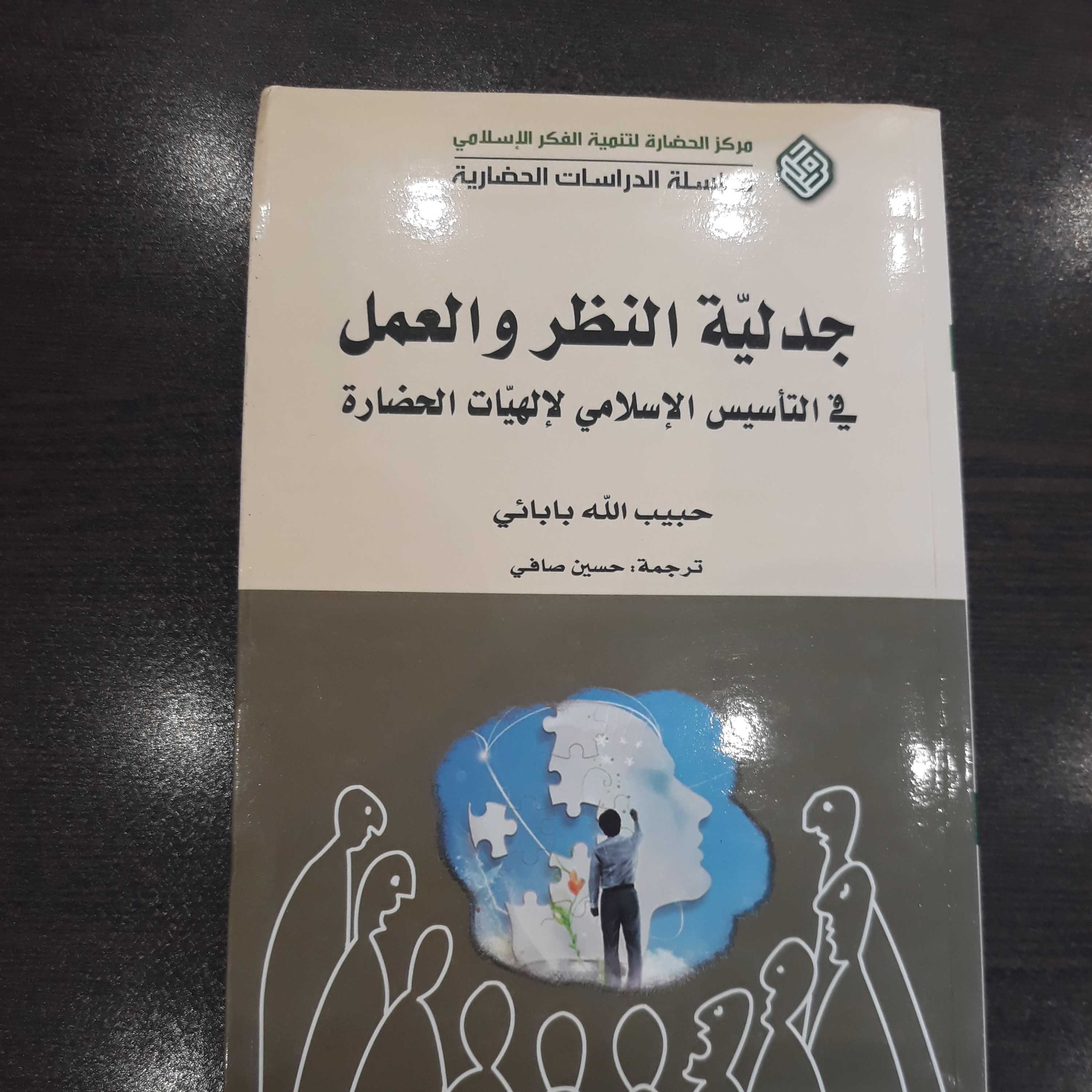 کتاب جدلیه النظر و العمل؛ فی التاسیس الاسلامی لالهیات الحضاره