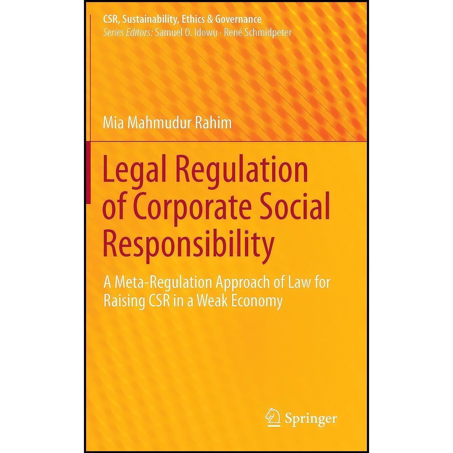 کتاب زبان اصلی Legal Regulation of Corporate Social Responsibility