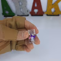 محافظ کابل شارژ فانتزی کریستالی