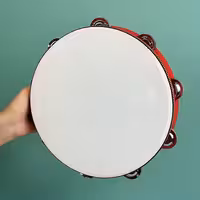 دایره زنگی کودک  طرح دار سایز بزرگ رنگ قرمز کد GHDZ02