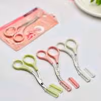 قیچی ابرو شانه دار فانتزی کوچک