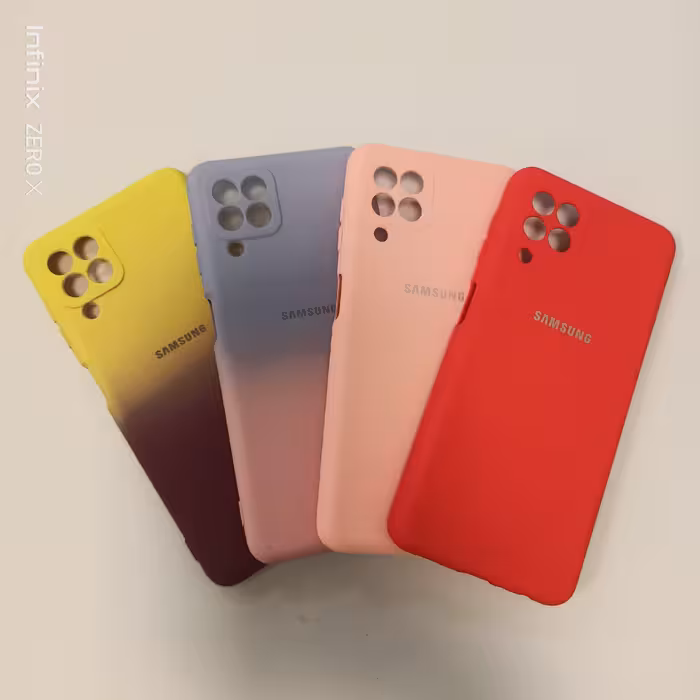 گارد سیلیکونی درجه یک مخملی مناسب سامسونگ A22 4G   و  M32