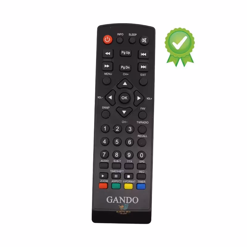 کنترل گیرنده ی دیجیتال گاندو Gando -فروش کلی کنترل الکتوبکا 2595
