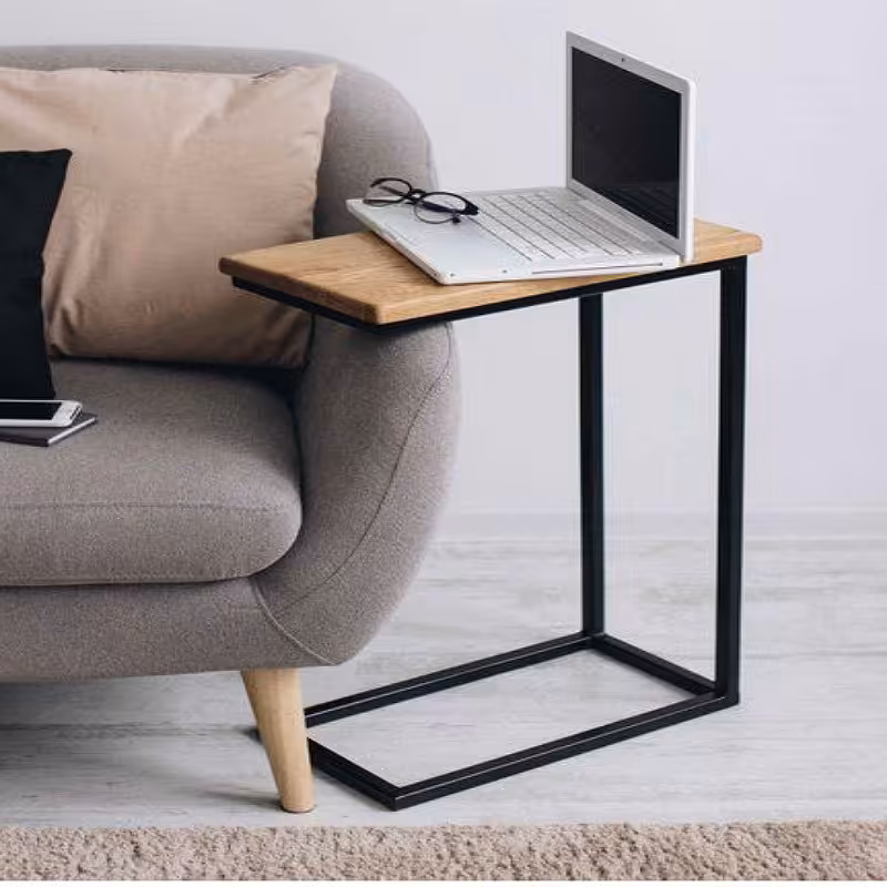 میز  متحرک کنار مبلی و جلو مبلی و میز لپتاپ 