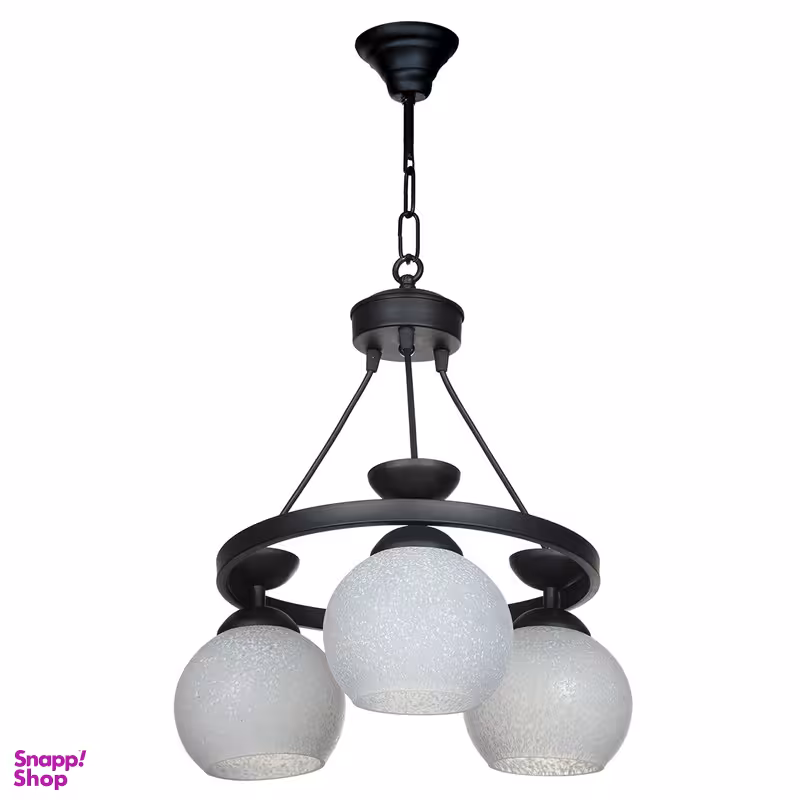 لوستر سه شعله چشمه نور کد 1903/3BK