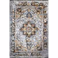 فرش ماشینی افرند طرح پتینه 500 شانه کد 6602 (شش متری)