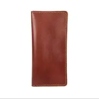 کیف پول چرم طبیعی امیسیما کد P-102 (گاوی عسلی )