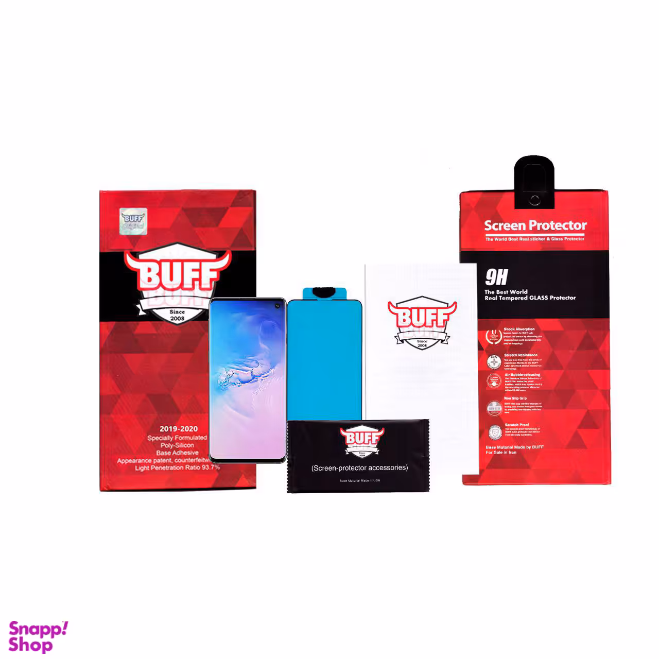 محافظ صفحه نمایش بوف مدل Slc02 مناسب برای گوشی موبایل سامسونگ Galaxy S10