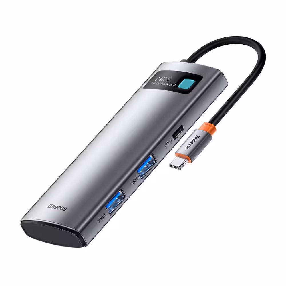 هاب 7 پورت باسئوس Baseus 7 in 1 USB-C HUB