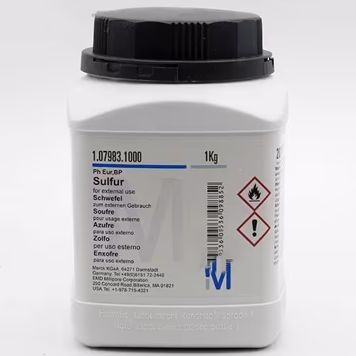 پودر گوگرد 250 گرمی آلمانی خالص آزمایشگاهی 