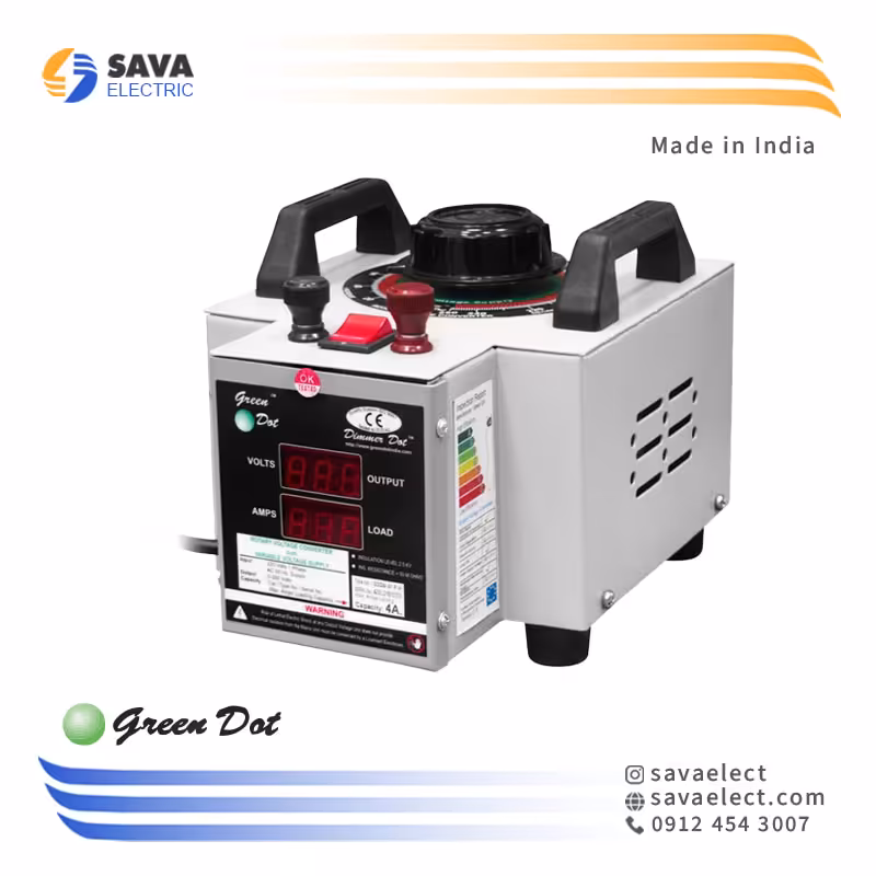 خرید واریابل تک فاز GDDM-41-P-VI 1KVA گرین دات هند | ساوا الکتریک