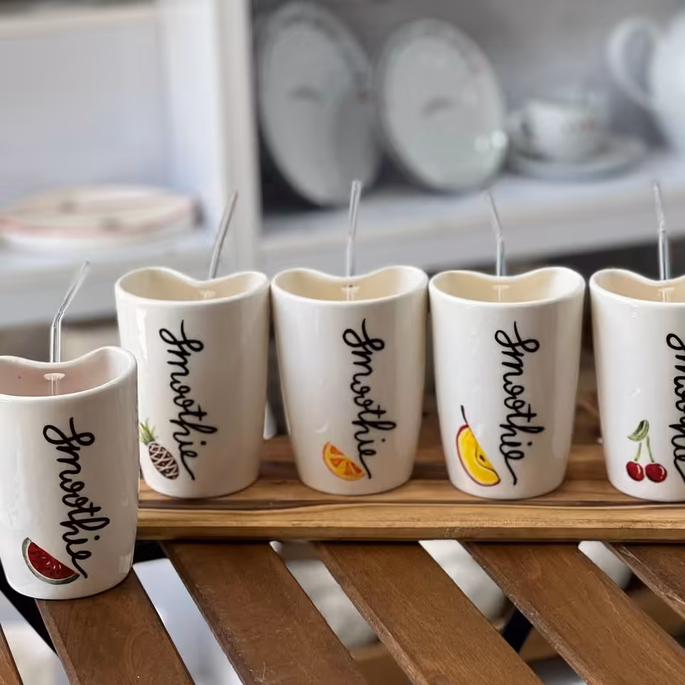 لیوان های سرامیکی اسموتی 