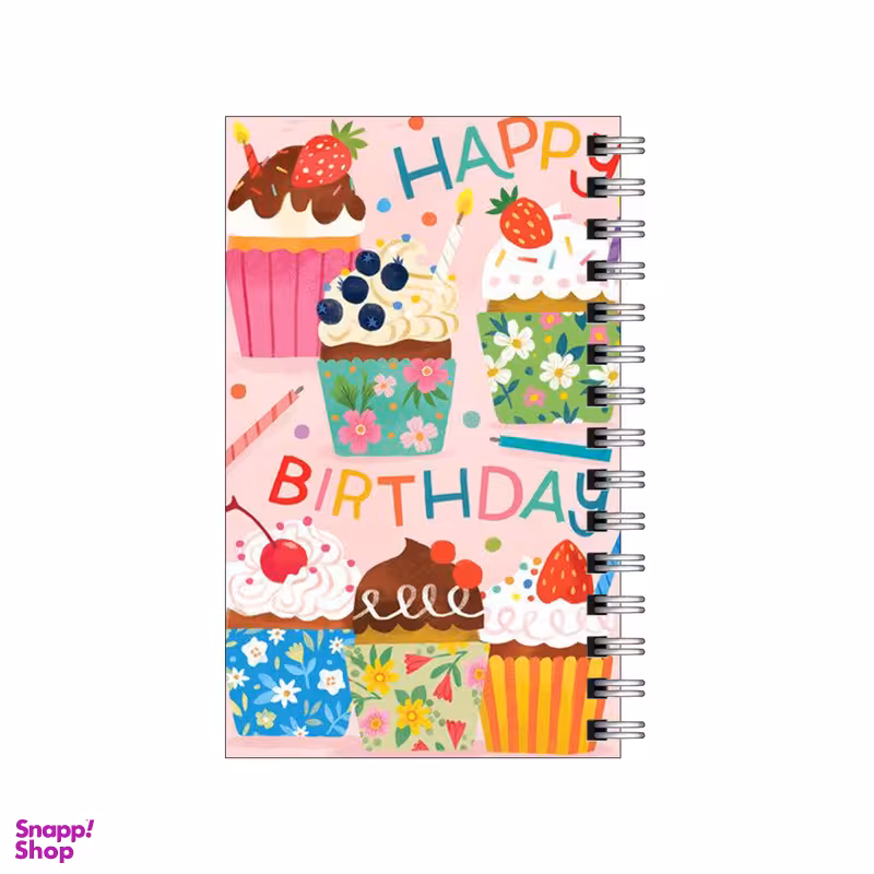 دفترچه یادداشت مدل to do list طرح تولدت مبارک کد 3870501