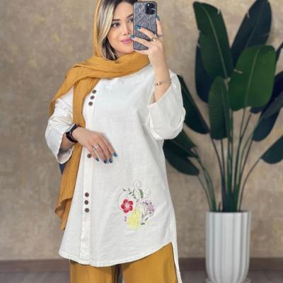 تونیک الیاف گلدوزی