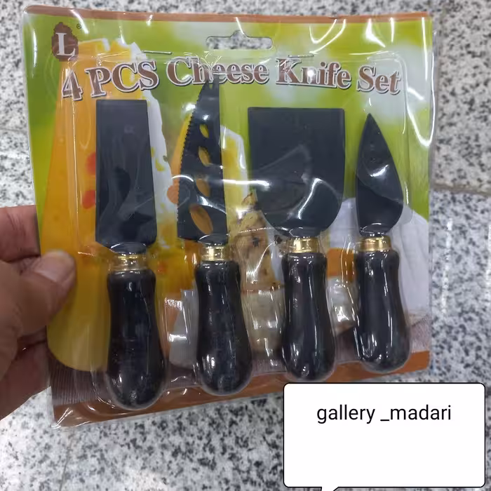 کاردک و چاقو ی ست صبحانه خوری.در سه مدل مختلف 