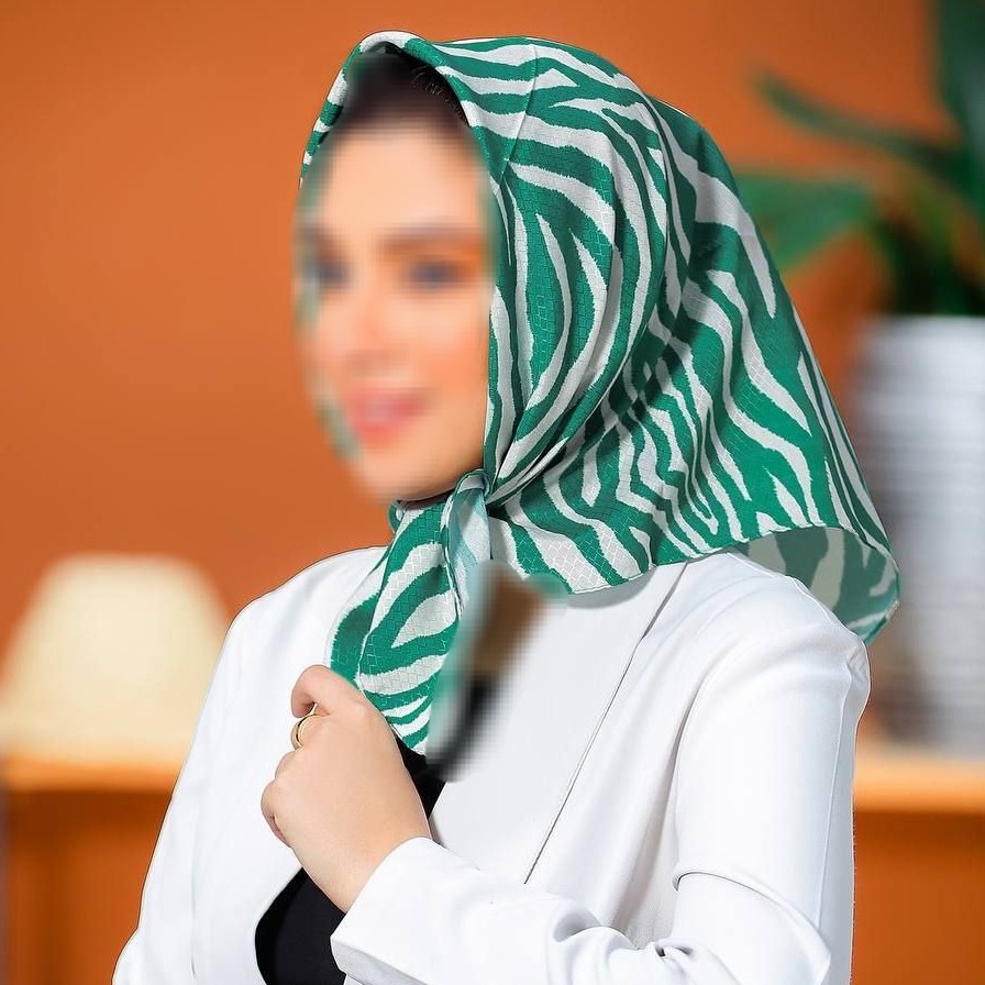 مینی اسکارف نخی 6طرح مختلف 