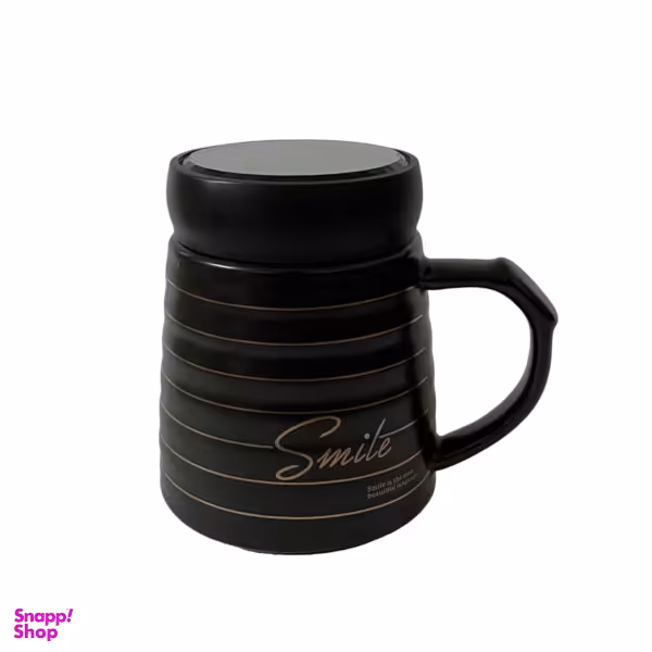 ماگ مدل درب آینه ای طرح smile