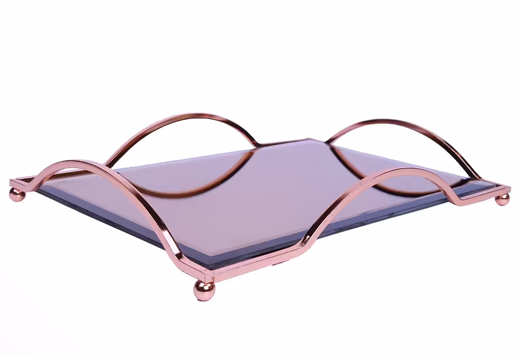 سینی آینه ای مستطیل سالی نو