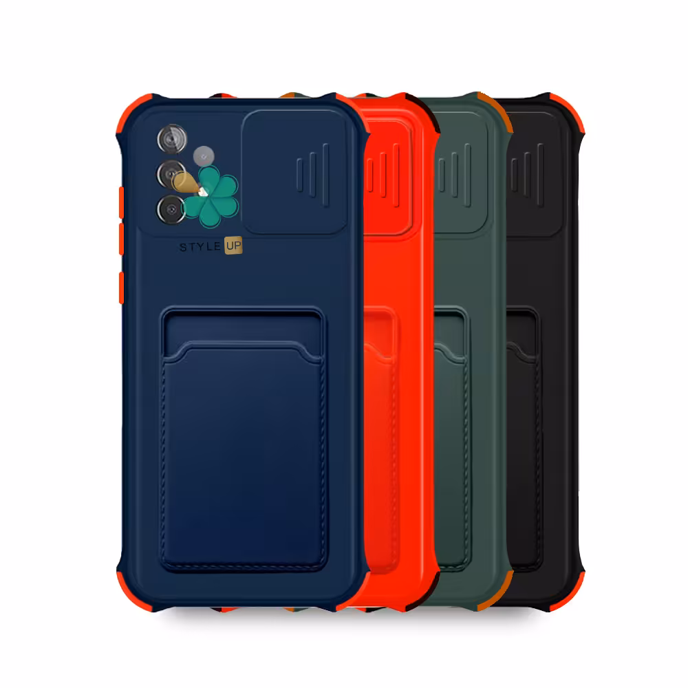 قاب گوشی سامسونگ Galaxy A32 5G مدل کم شیلد جاکارت دار