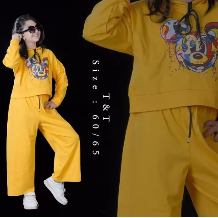 کراپ شلوار دخترانه پاییزی 