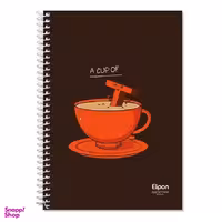 دفتر دوخط‌ 60 برگ وزیری سیمی فانتزی طرح 1345 الیپون (Elipon) کد 2591345