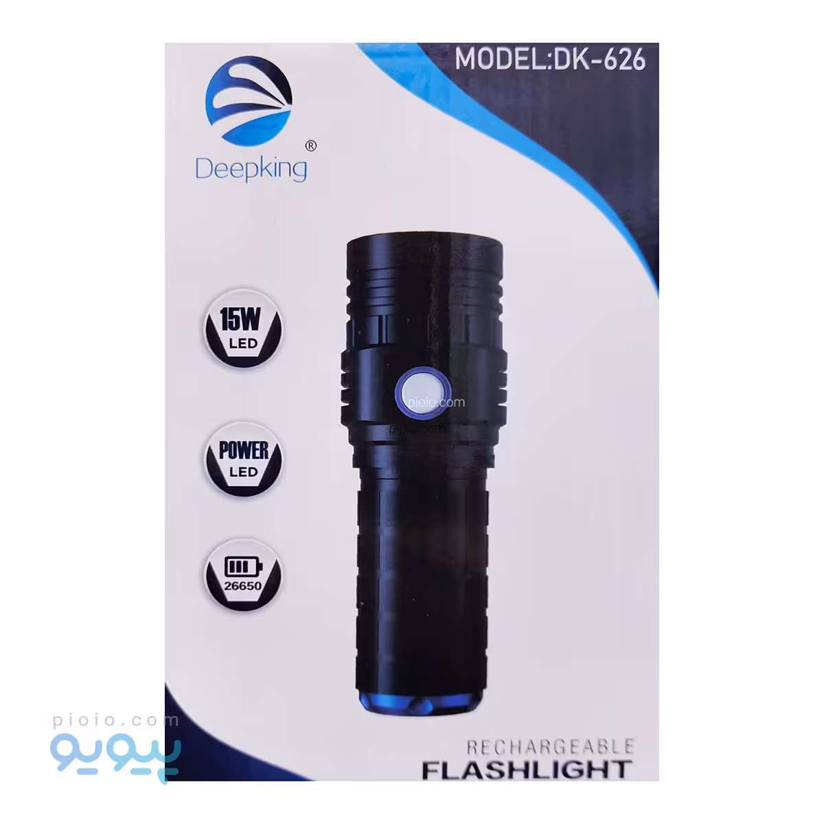 چراغ قوه پلیسی اسمال سان مدل DK-626 تک و عمده