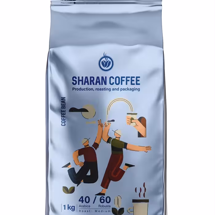 دانه قهوه میکس لاورز شاران یک کیلوگرمی