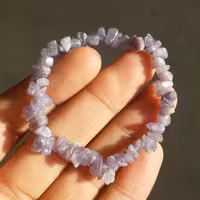 دستبند سنگ جاسپر طوسی وارداتی کیفیت عالی زنانه و مردانه شیک و دارای خواص