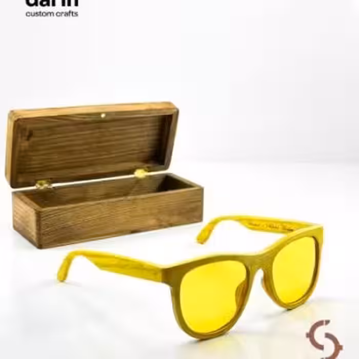 عینک چوب ون ماژان برند دارین 016 – DARIN MAZHAN