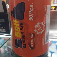 پلاستیک زباله 90×70 تعداد 50 عددی