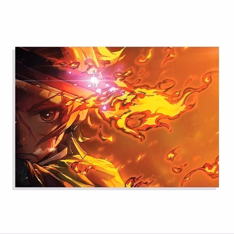 تابلو شاسی طرح انیمه شیطان کش مدل M0129