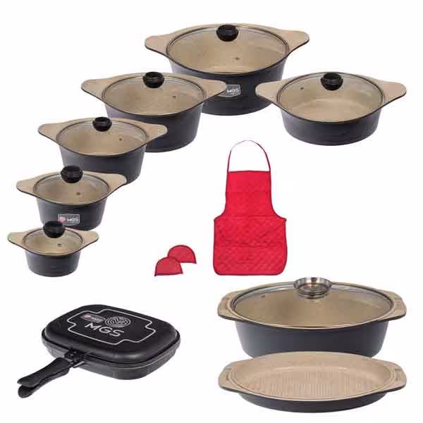 سرویس پخت و پز 20 پارچه ام جی اس مدل کره ای