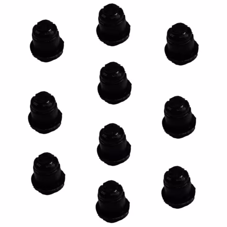 درپوش پلاستیک سایز یک سانتی متر  بسته 50 عددی کیفیت خوب