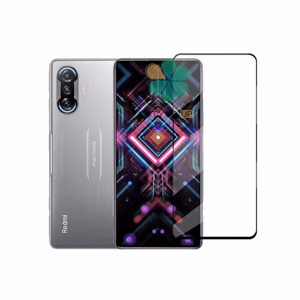 گلس گوشی شیائومی Xiaomi Redmi K40 Gaming مدل تمام صفحه