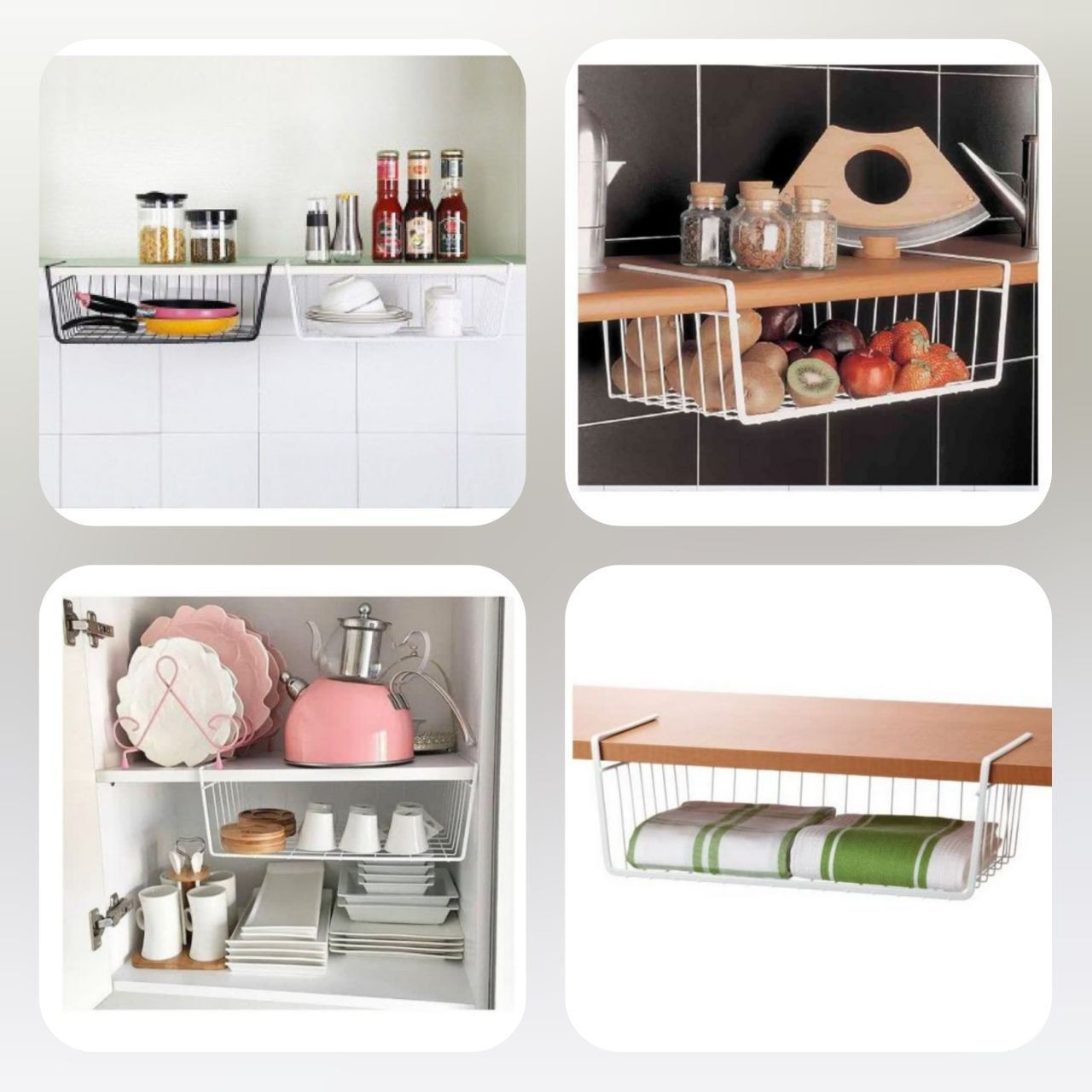 نظم دهنده فلزی کابینت راف فلزی زیر طبقه