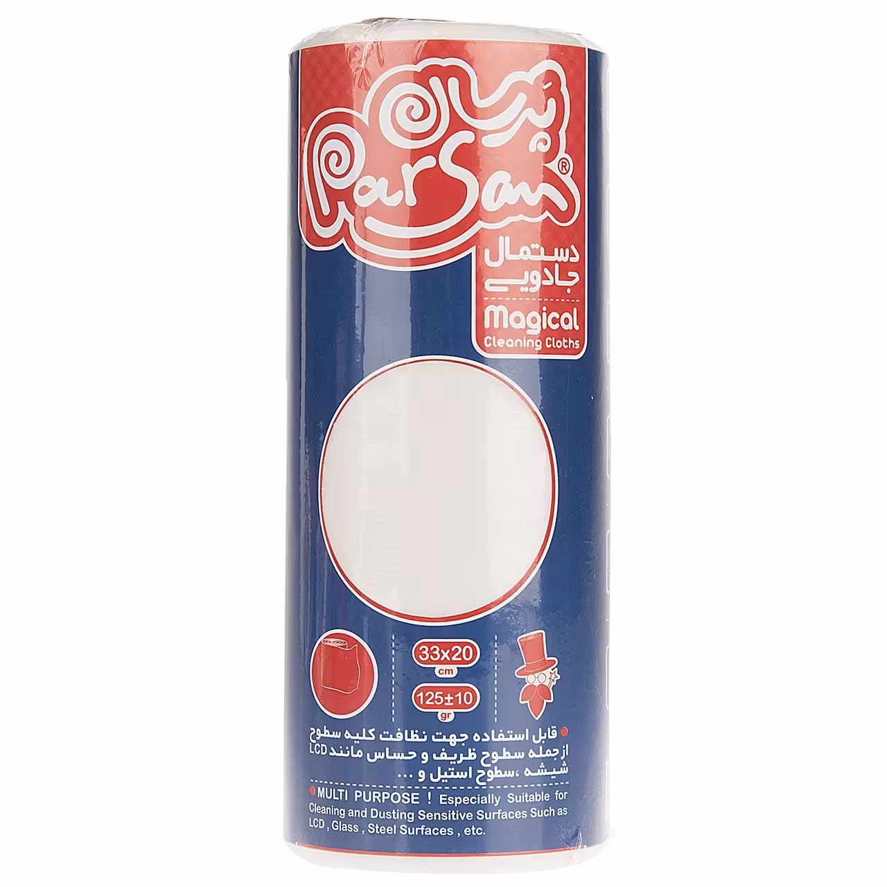 دستمال جادویی پرسان کد 0022 سایز 20 × 33 سانتی متر