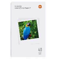 پک 40 تایی کاغذ 3 اینچی چاپ سریع شیائومی مدل Xiaomi Instant Photo Paper SD30