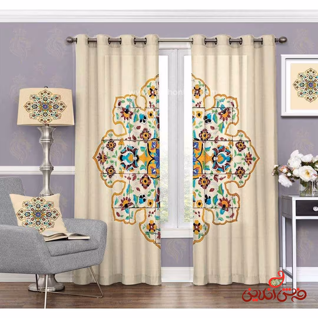 پرده سنتی کد 3287